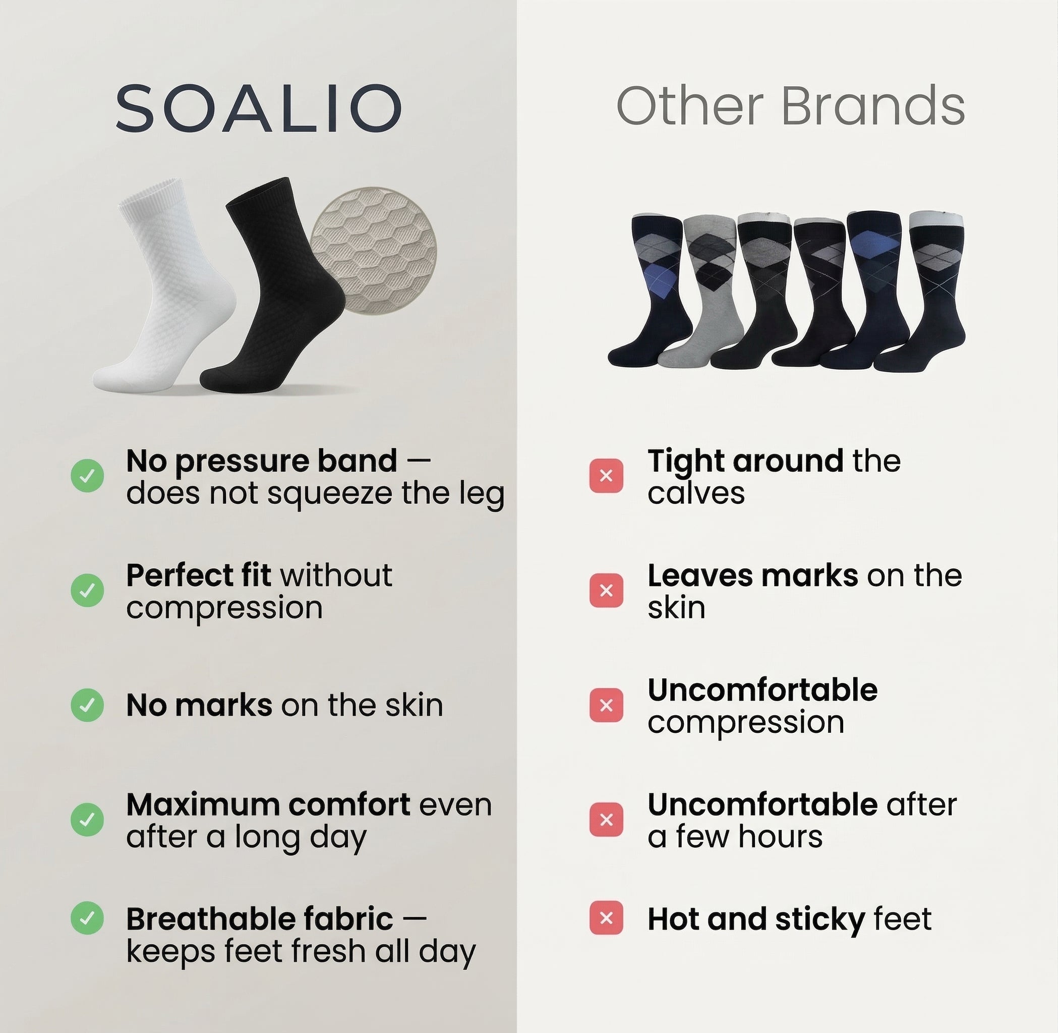 Lumo – Pressure-Free Bamboo Socks