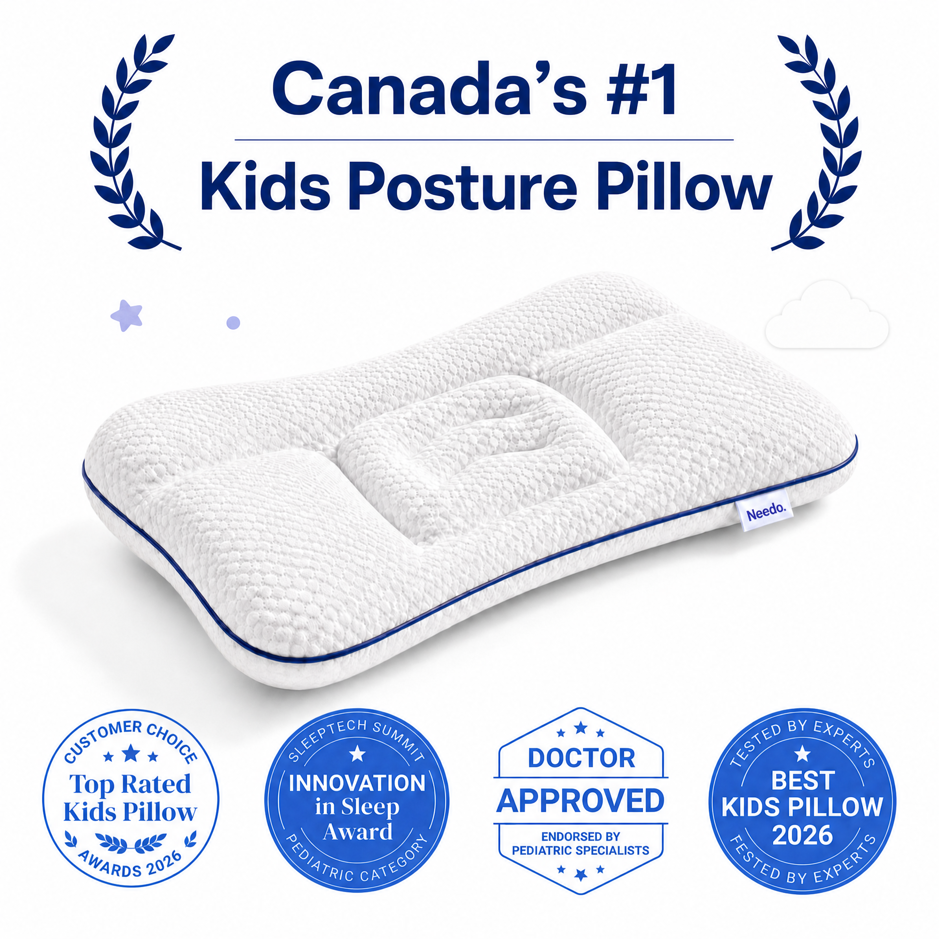 Soalio Posture Kids Pillow