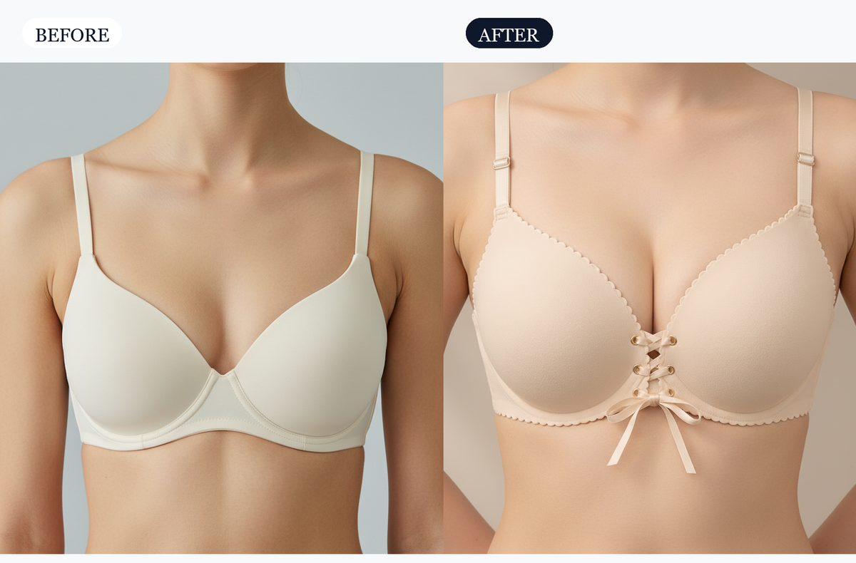 Before vs after lift