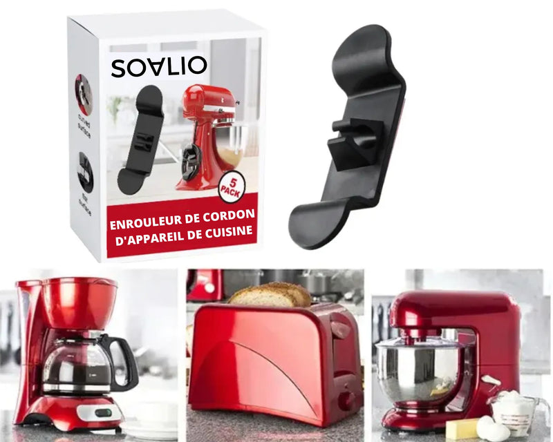 Malix® Enrouleur de Cordon pour Appareils de Cuisine