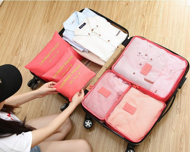 Valay® Pack Pochettes de Rangements pour Voyage
